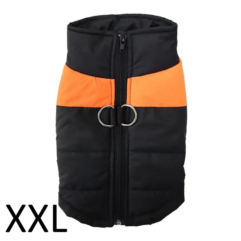 Waterproof Warm Dog Clothes Pet Coat Winter Vest Padded Zipper Jacket Dog Clothing for Small Medium Big Dogs Outfit