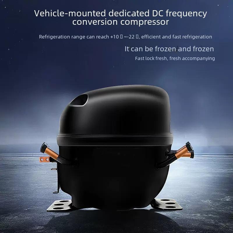 12V Car Refrigerator for Tesla Model Y: Fresh Storage for Camping, Trunk Compatible