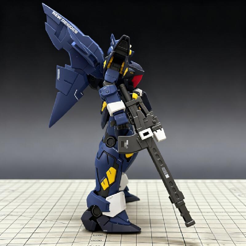 New HG 1/144 Huckebein Mk-Ii Akatsuki Kiba Super Robot Wars OG Series Assembly Model Kit Action Figures Trendy Toys Boy Gift
