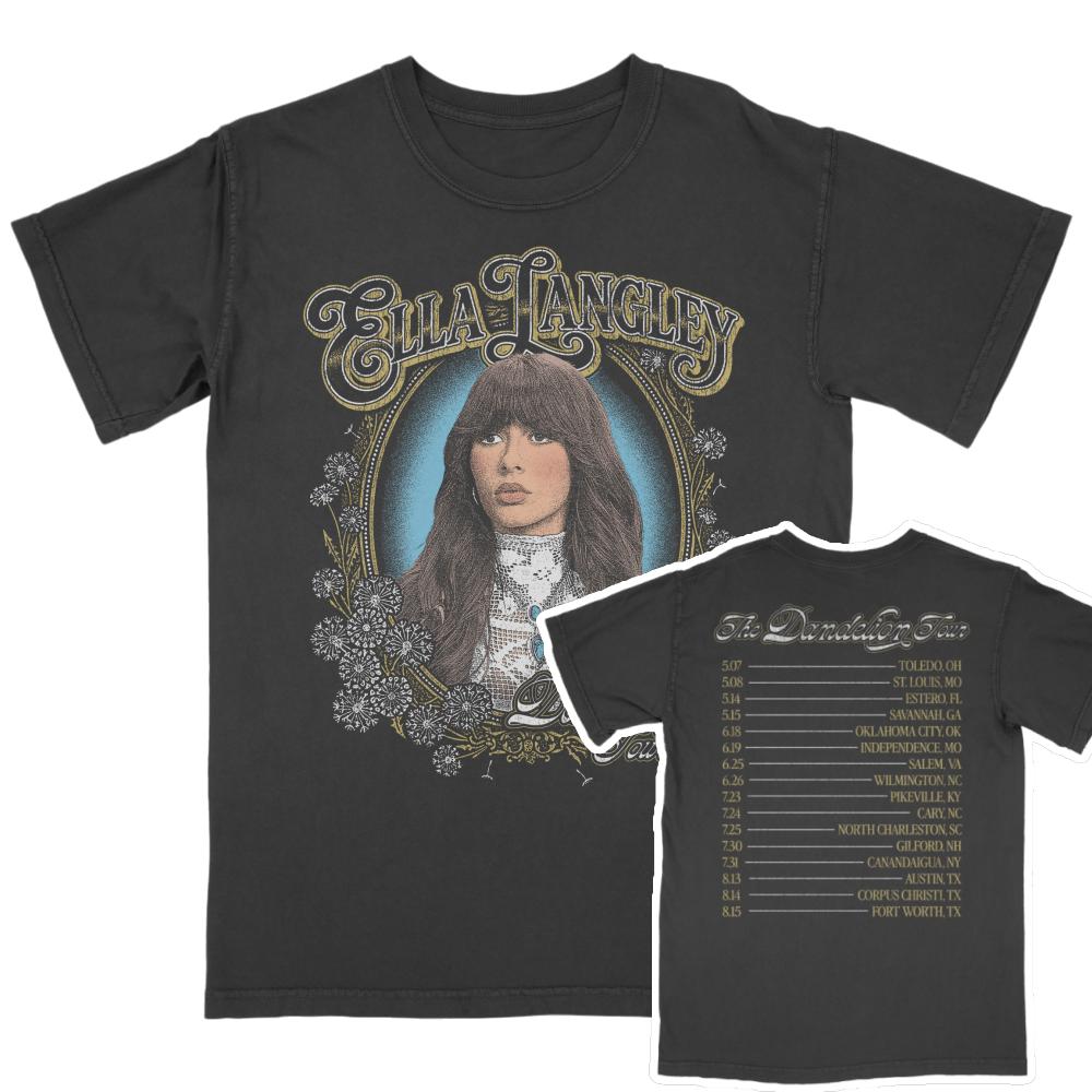 

Ella Langley The Dandelion Tour 2026 graphic 100Cotton unisex shirt 2026 Summer New Y2k fashion Short sleeve Tshirt fan gift 4XL