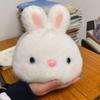 Fluffy Flip Rabbit Elephant Toy PP Cotton Cartoon Rabbit Stuffed Doll  Children Girls Boys