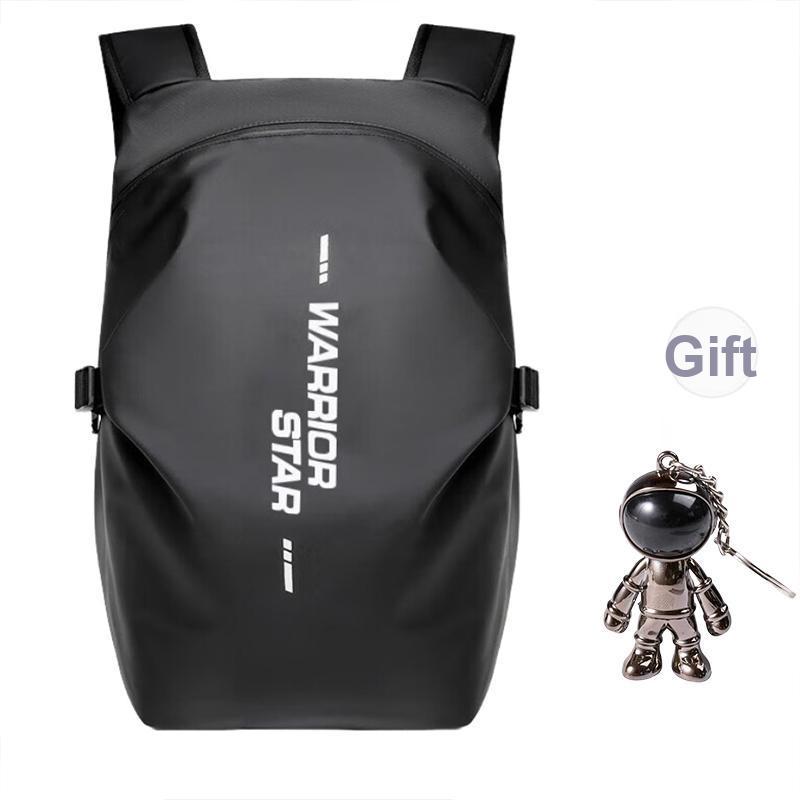 New Warrior Polyamide Backpack Unisex Black H23B06U5115401