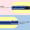 LAMY (Ramy) Safari Blue Ballpoint Pen - Ergonomic Grip Line Width M - Comfortable for Long Writin...