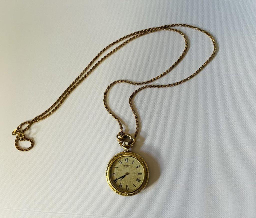 [USED] SEIKO pendant watch pocket watch