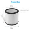 Premium Filter Cartridge Replacement Filter Compatible For Shop Vac Wet Dry Replace 90304 9030400 903-04-00 9034