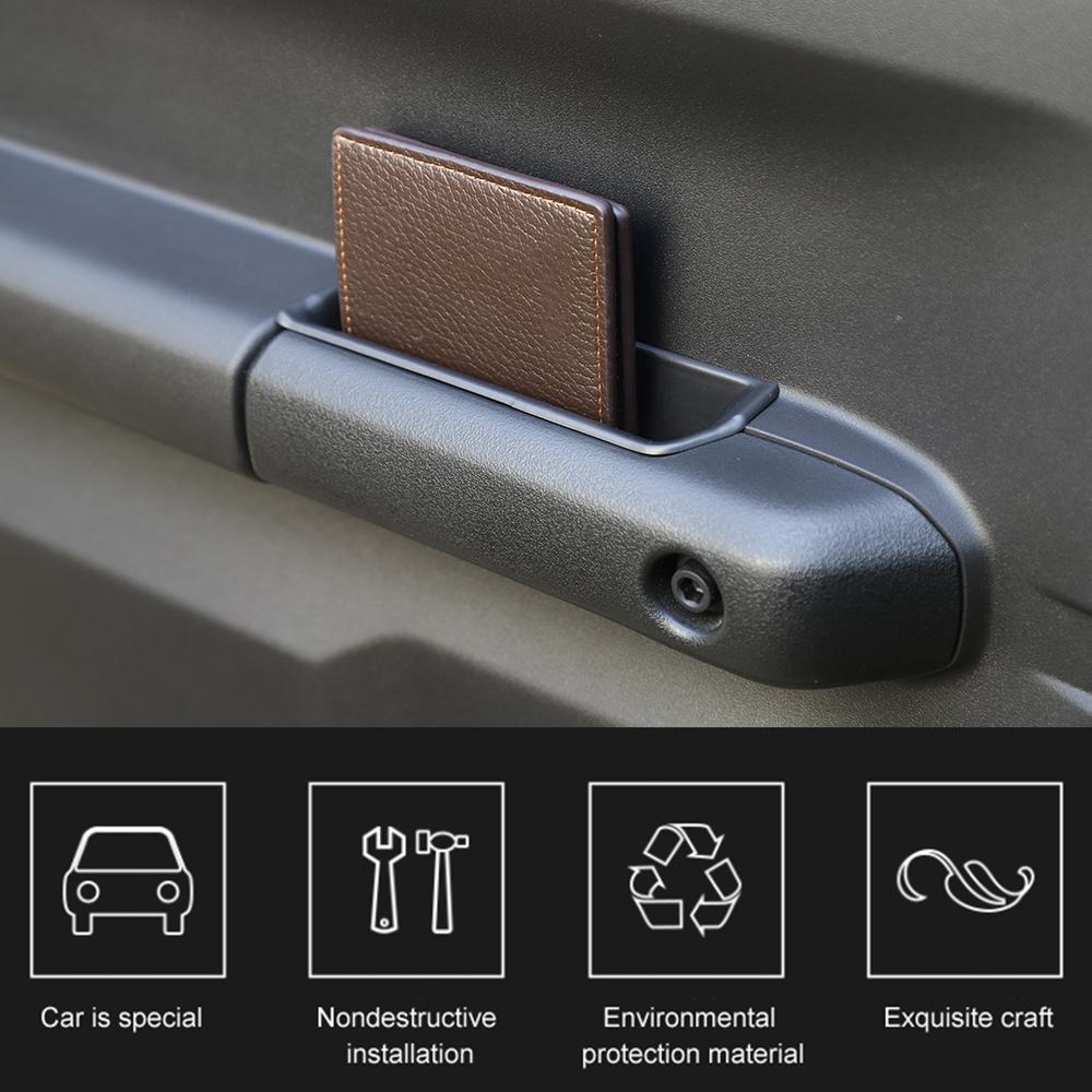 Car Door Inner Handle Stroage Box Organizer Tray for Suzuki Jimny JB64 JB74 2019-2023 Interior Accessories, 2pcs