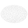 White Paper Table Mat, Round, 35 Cm