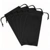 Microfiber Glasses Bags Black Eyeglasses Pouch High Quality Glasses Case