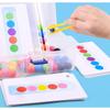 Children Clip Beads Test Tube Toy Logic Concentration Wooden Motor Training Game Montessori Teaching Tool Educational for Kids