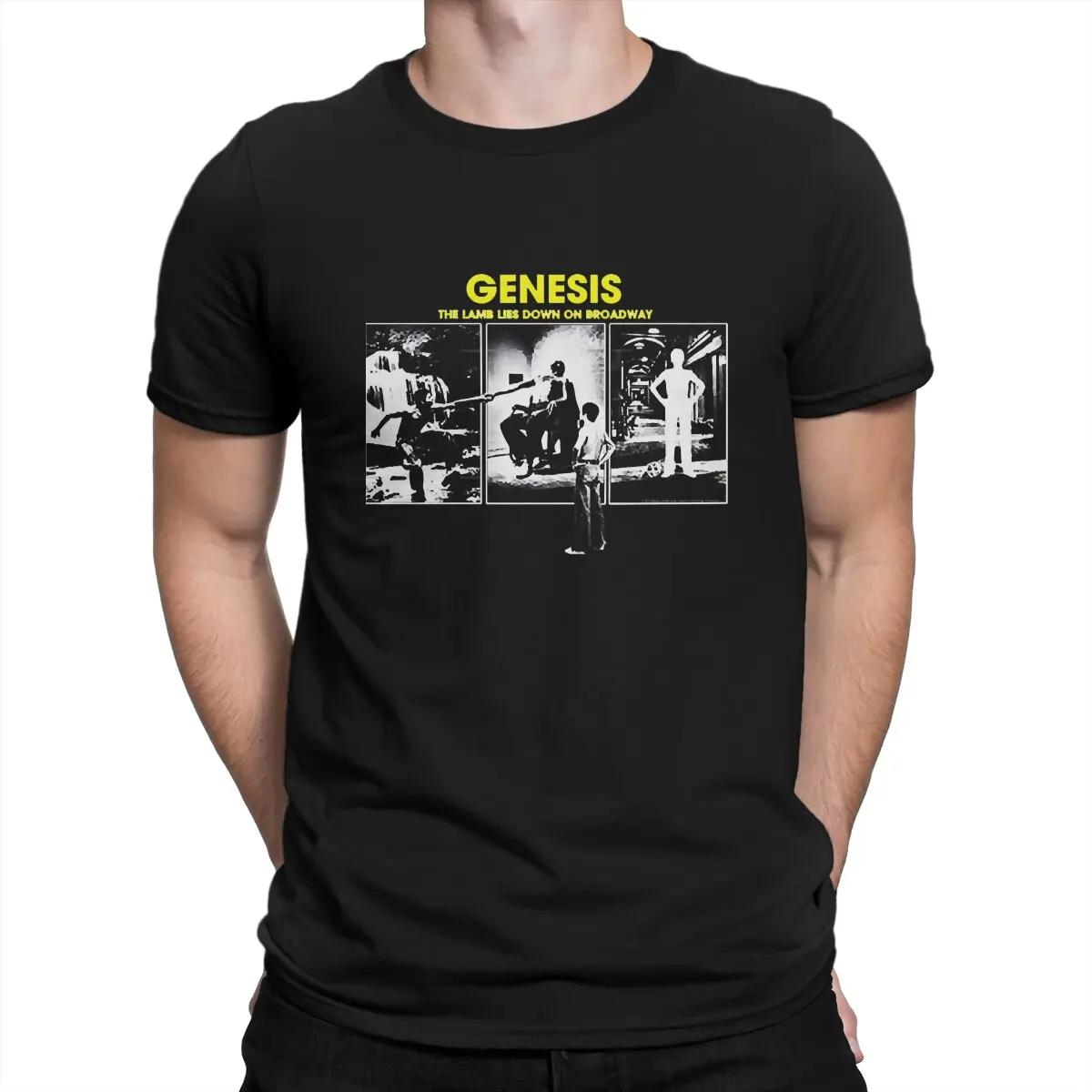 XIXI Fashion LE Een Van De Meest Succesvolle Rockbands Van De Jaren '70, '80 Heren T-shirt Genesis Vintage T-shirt Korte Mouw T-shirt XL
