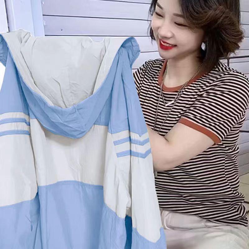 Sun Protection Clothing Women's Thin Short Jacket Korean Summer Loose Baisc Coat Casual Breathable Sunscreen Outwear