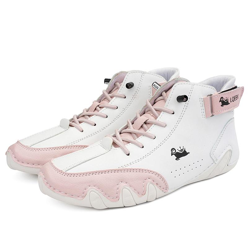 Fashion Fashionable women's vulcanized shoes, sports new retro flat bottomed fashionable and comfortable casual high heels, men's shoes