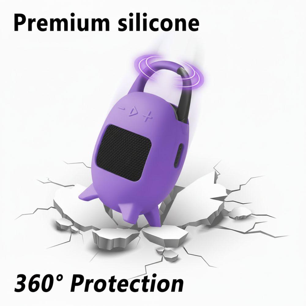 Silicone Carrying Case Shockproof Protective Sleeve for JBL Clip 5