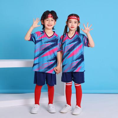 Football Suit Adult Children'S Men'S And Women'S Sports Training Clothing Short Sleeve Student Kindergarten Jerseys