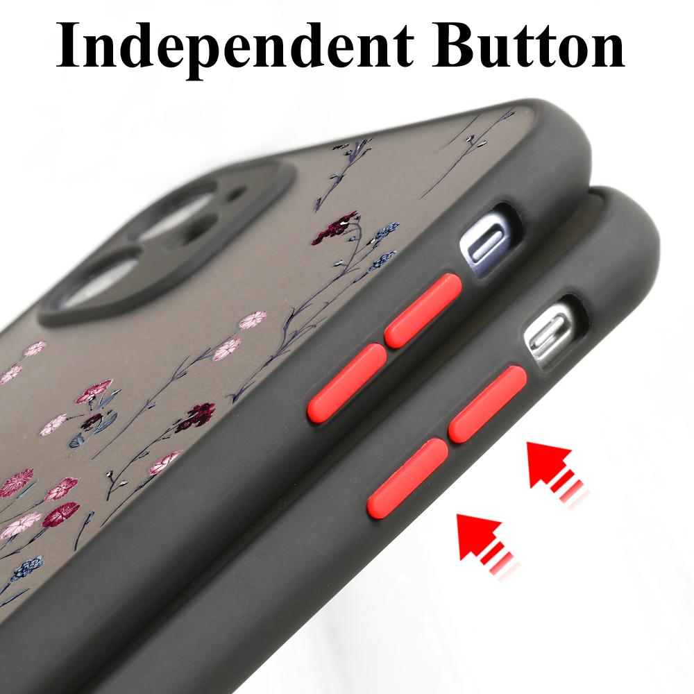 Ματ Θήκη Λουλούδι Για Samsung A05 Funda Galaxy A55 5G A54 A53 A52 A35 A34 A33 A14 A13 A12 A22 A23 A32 A51 A72 A73 M31 Σκληρή Θήκη