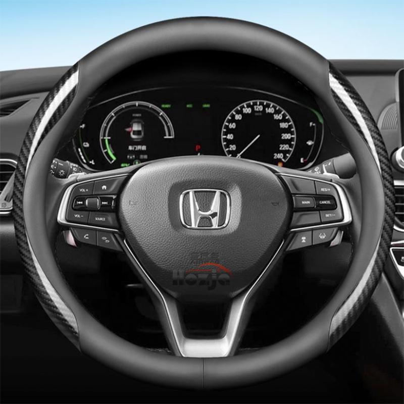 Coprivolante in Pelle per Auto per Honda Jazz CRV Pilot HRV ZRV Accord City Civic 2022 2023 2024 2025 2026 Accessori