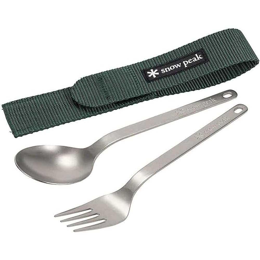 Snow Peak Wappa Weapon II SCT-002 Lightweight Cutlery Set with Chopsticks Spoon Fork