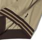 Travel Jersey Track Short Sleeve Jacket Beige