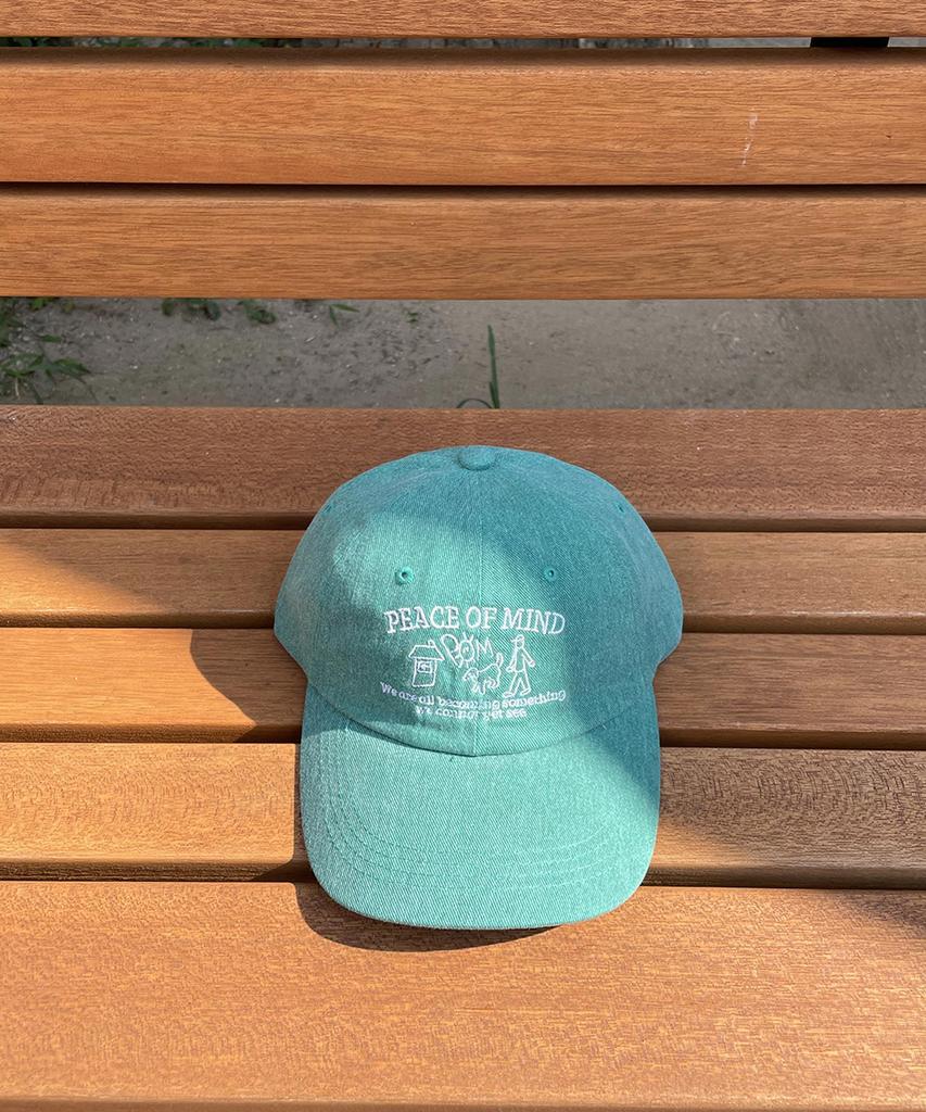 Beollunpeulenjeu Peace Of Mind Pigment Ball Cap Green