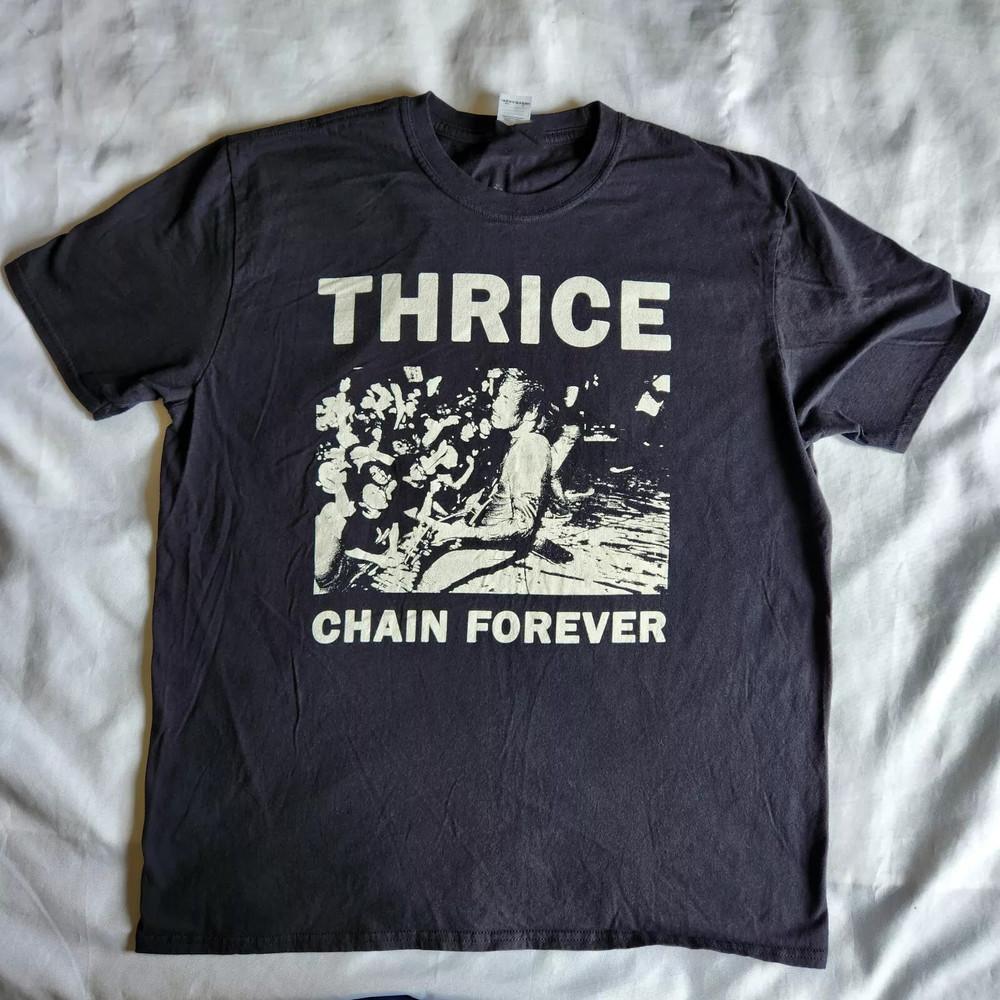 Thrice - Chain Forever Hot Men’s T-Shirt Full Size HT078 Unisex T-Shirt XL