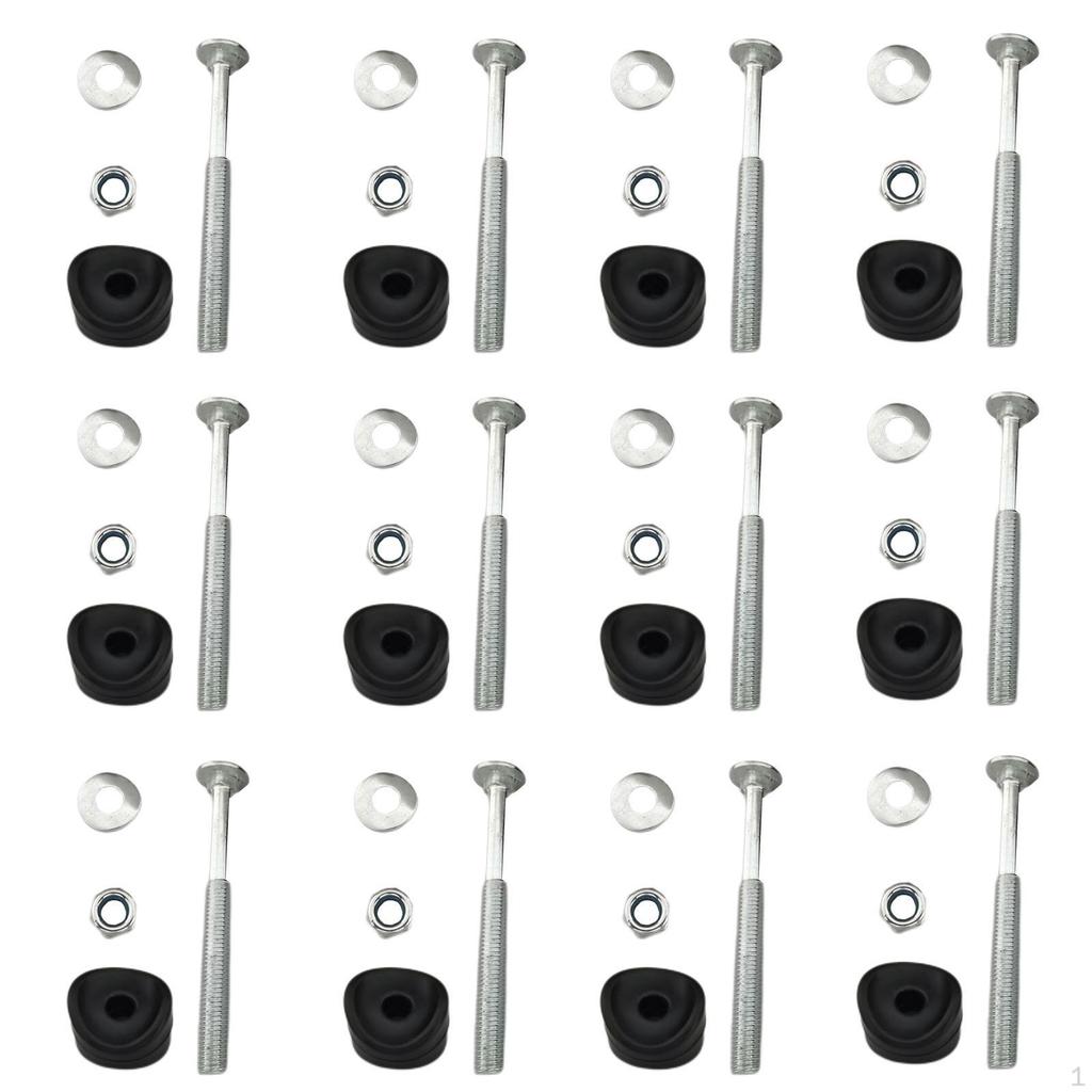 12 Trampoline Screws Jump Stability Tool Accessories Bolts and Nuts Anti Loose
