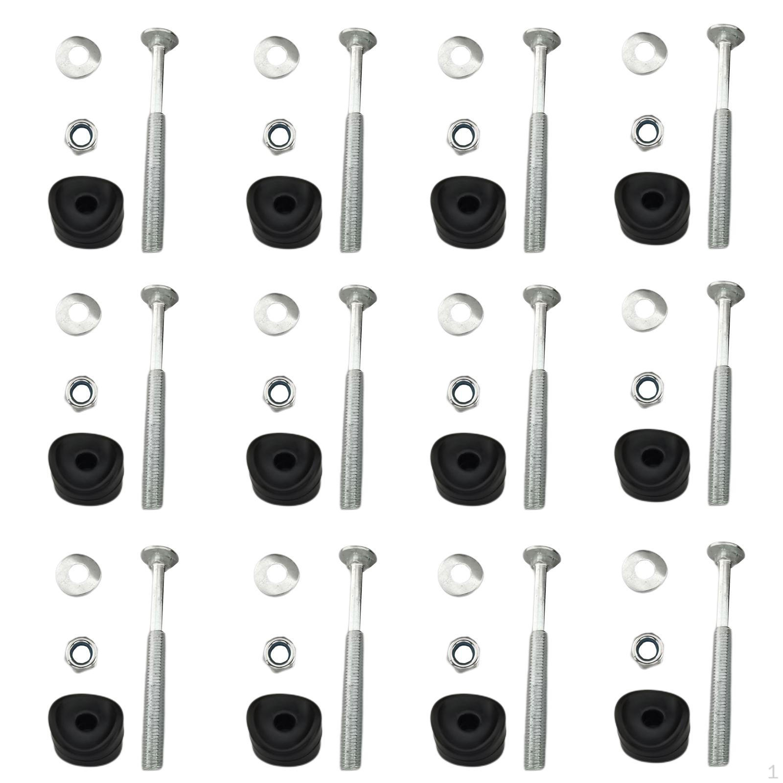 

12 Trampoline Screws Jump Stability Tool Accessories Bolts and Nuts Anti Loose