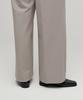 MUSINSA STANDARD WOMAN Women'S Heavyweight Fleece-Lined High-Waisted Wide Hidden Elastic Waist Slacks [Light Beige]