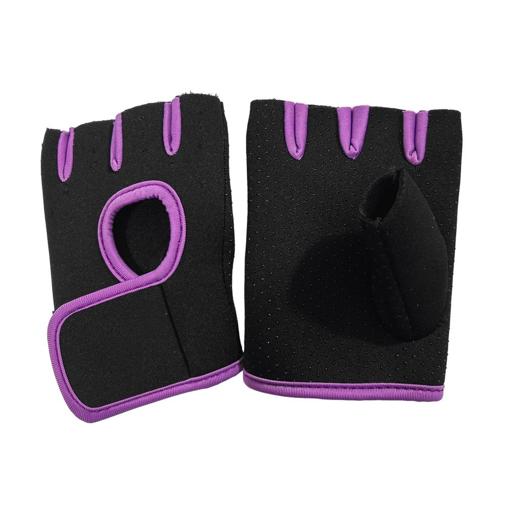 Half Finger Fitness Gloves, Training Gloves, Unisex, Breathable Yoga Equipment Training Gloves, Half Finger Anti Slip Shock-absorbing Riding Gloves