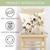 Spring Summer Birds Decorative Throw Pillow Covers Set Of 4 Chickadee Goldfinch Bluebird Porch Outdoor Home Decor Sparrow