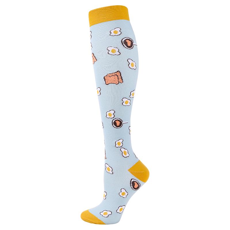58Styles Men Women Compression Socks Fit Outdoor Sports Compression Socks For Anti Fatigue Pain Relief Knee Varicose Veins Socks