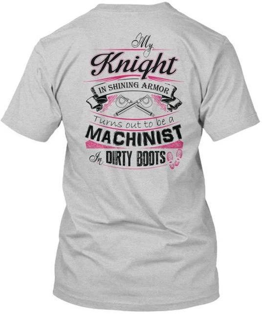 Machinists Lady TTshirt Made in the USA Size S to 5XL