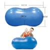 Yoga Ball Fitness Balls Peanut Balance Ball Inflatable Thick Active Yoga Peanut Ball Pilates Birthing Fitball With Manual Pump