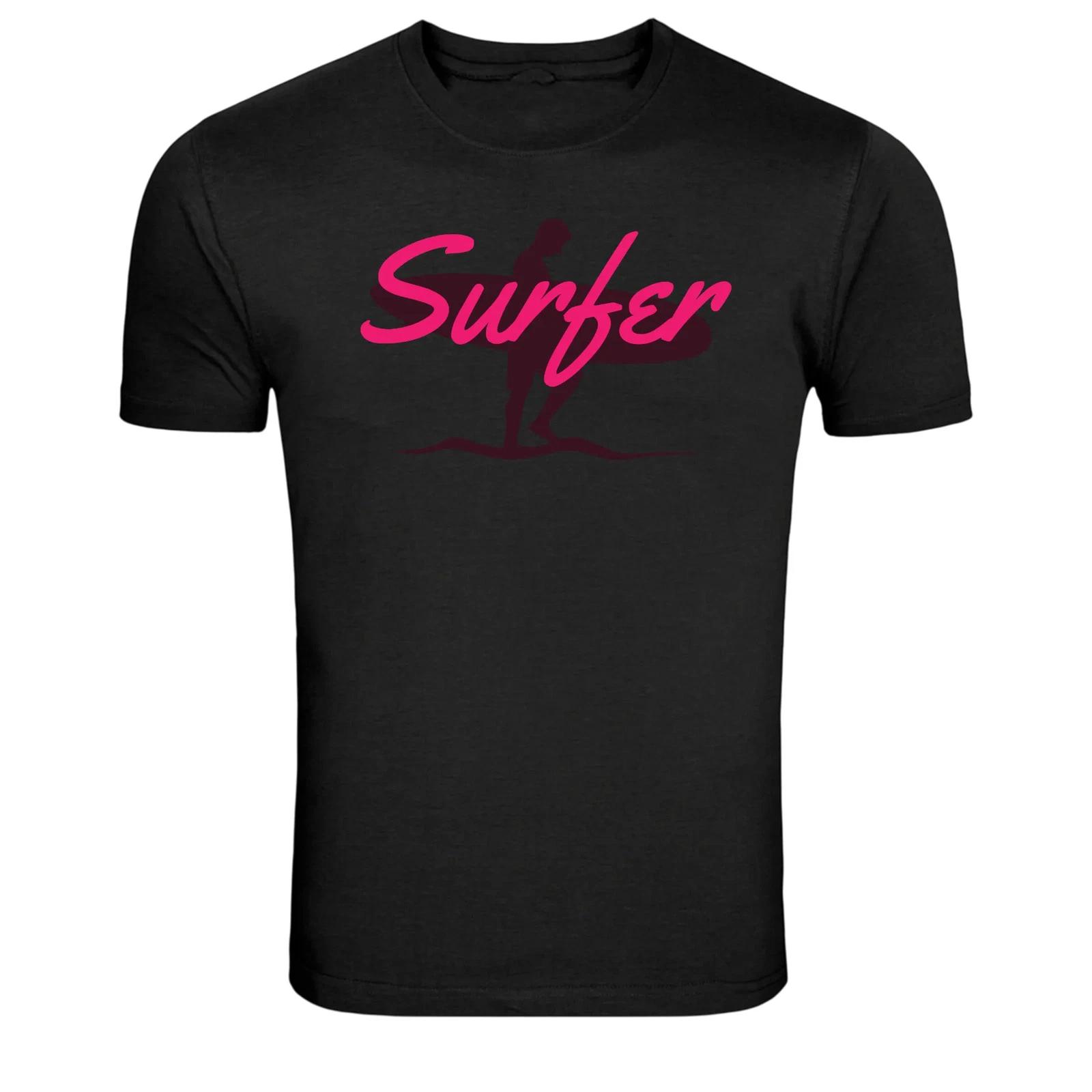 Surfer Wave Rider Surfing Beach Graphic T-Shirt XL