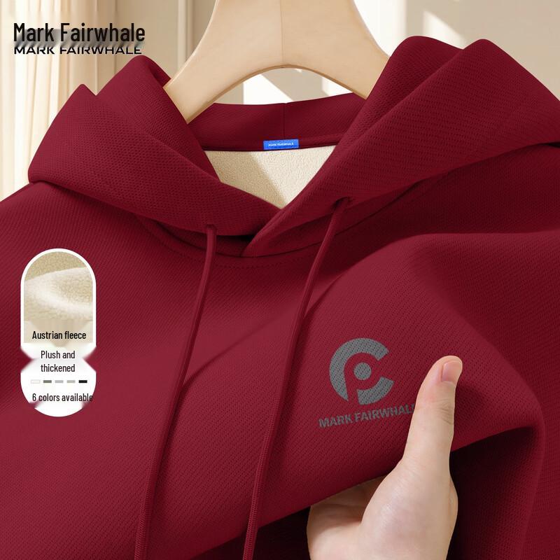 Mark Fairwhale Men s Fleece-Lined Hooded Sweatshirt 3XL