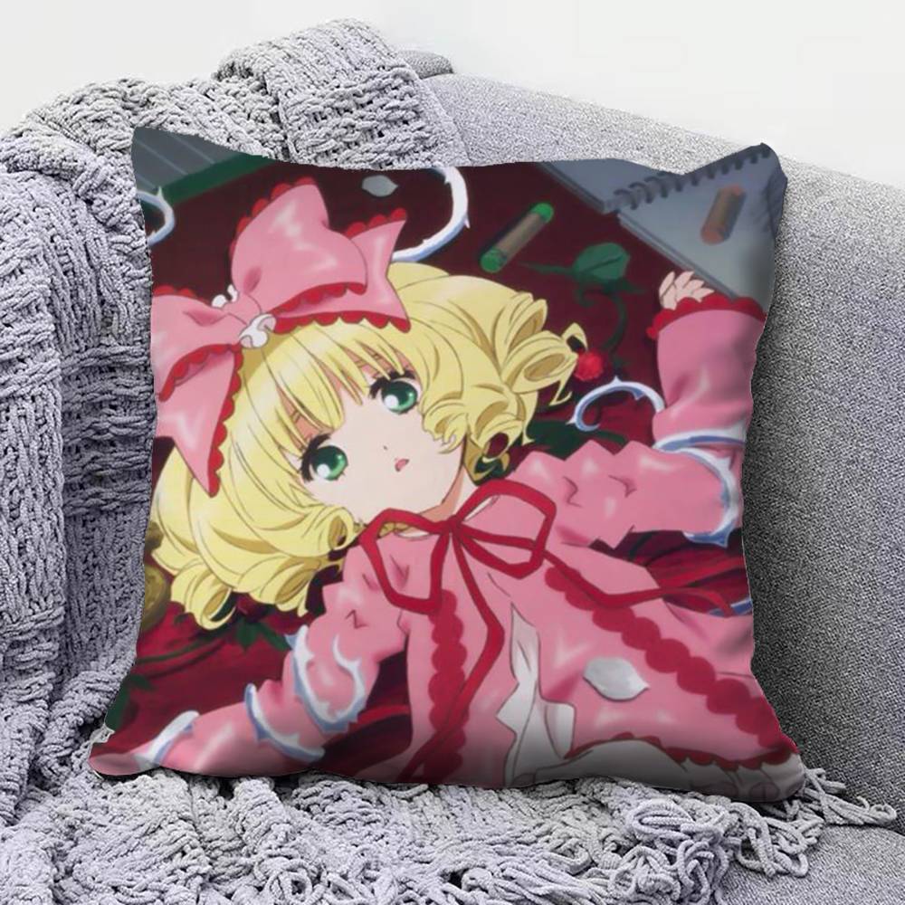 Rozen Maiden Anime Girl Mercury Lampe Home Sofa Cushion Covers and Aecorative Custom Pillow Covers