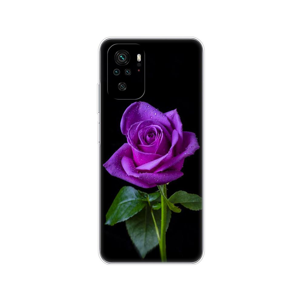 For Xiaomi Redmi Note 10 10S Case 4G 5G Silicon Soft Tpu Back On Redmi Note 10 Pro Global Phone Cover Note10 S Bumper Etui Funda