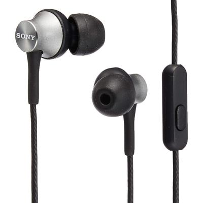 Sony EarpHones Mdr Ex450ap  Canal Remote Control WitH Mic  CHrome Gray  Mdr Ex450ap H  CHrome Gray