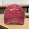 Funny Physics Punch Monkey I Had Potential Energy Science Casual Baseball Cap Hippie Trucker Hat Summer Unisex Design Baseball Caps