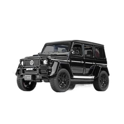 1/32 Legierung Benz G63 Modellauto, Simuliertes Geräusch und Licht, Starke Rückzugskraft, Simuliertes großes Schiebedach, Weihnachts-/Geburtstagsgeschenk