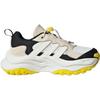 Adidas Maxxwavy Slip Resistant And Breathable Low Top Kids Lifestyle Shoes Light Ivory/Black/Yellow/White Kids' Sneakers JR5873