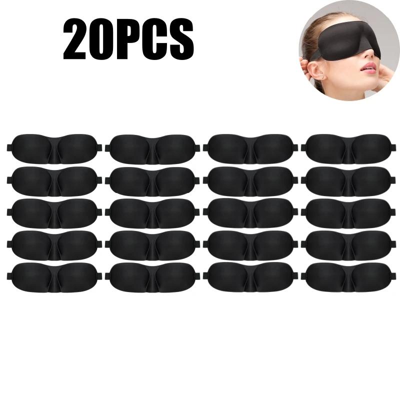 3D Sleep Mask With Soft Breathable Material Zero Pressure Eye Cover For Men And Women Ideal For Night Use And Deep Relaxation