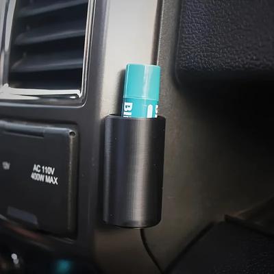 Universal Silicone Car Lipstick Holder Portable Small Item Organizer Rack for Cosmetics and Accessories Practical Hook Design