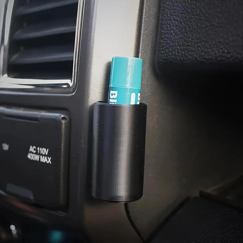 Universal Silicone Car Lipstick Holder Portable Small Item Organizer Rack for Cosmetics and Accessories Practical Hook Design