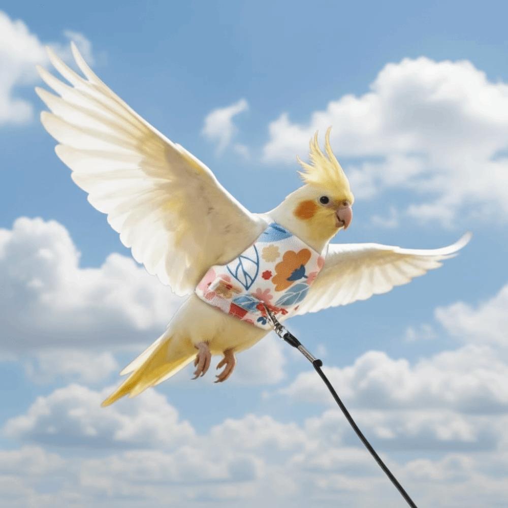 Adjustable Bird Flight Suits Anti Pinch Design Bird Traction Rope Bird Training