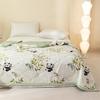 Cartoon Style Summer Quilt, Machine Washable Cotton, 100x150x200, Perfect for Dorms and Air-Conditioned Rooms.