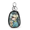 Fashion Cartoon PU Key Bag Ladies Portable Key chain for Car Key Case Cover Girls Lovely Key Wallets Zipper Key ring Holder