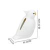 BRCeramic Tissue Box Cartoon Bird Parrot Simulated Animals Toilet Paper Box Napkin Holder Paper Towel Holder Desk StorageEY