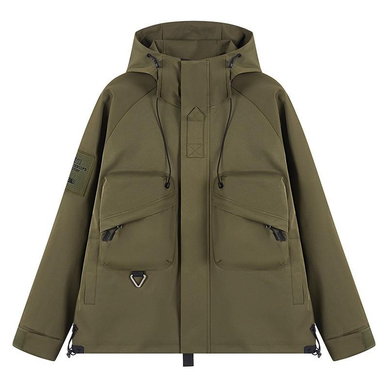 Spring and Autumn Jackets Waterproof and Windproof Jackets Outdoor Trendy Mountaineering Wear Versatile Japanese Workwear Jackets