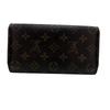 LOUIS VUITTON M61215 Monogram leather Portefeuille International Purse Sunburn leather Women Used