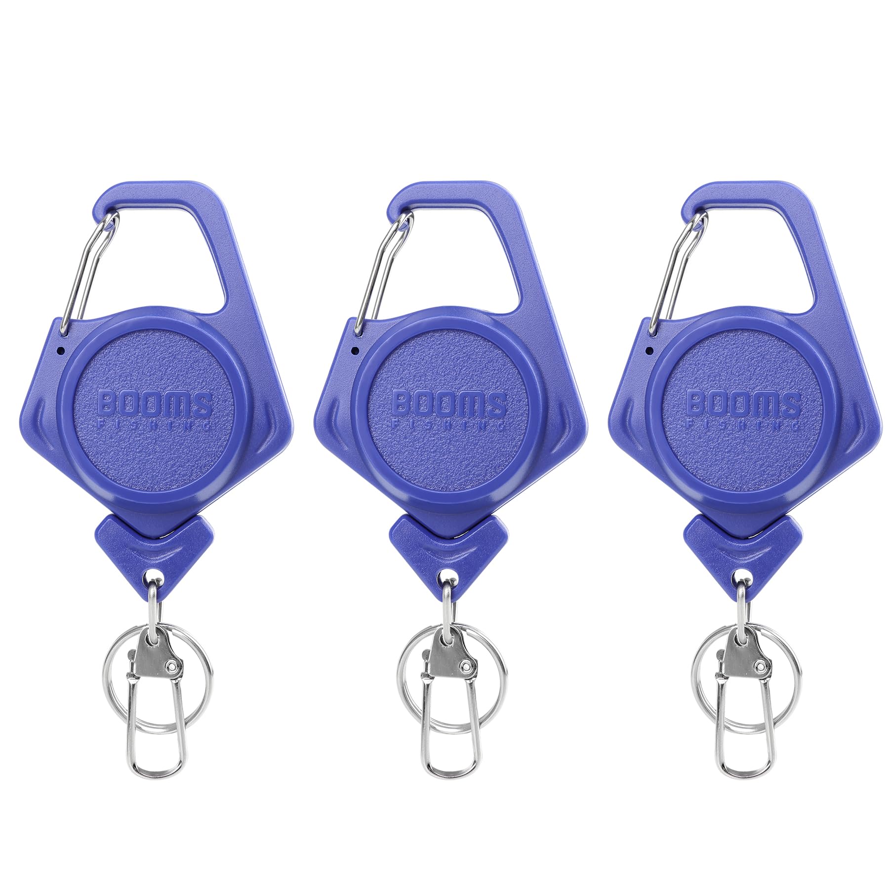 Booms Fishing XW80 Reel Keychain with Carabiner Key Reel Set